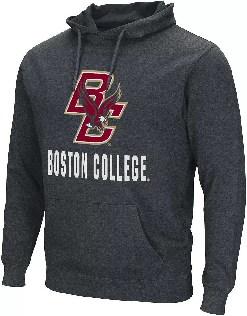 

Colosseum Мужской черный пуловер с капюшоном Boston College Eagles