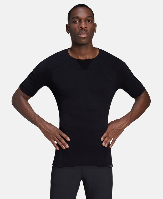 

Шерстяная рубашка adidas, черный