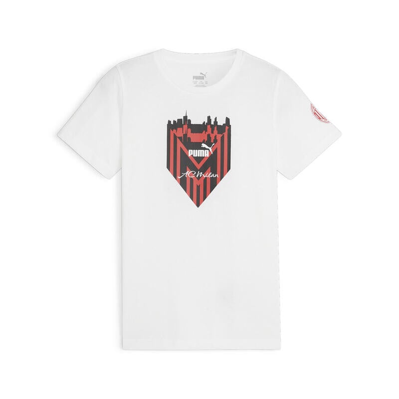 

Футболка AC Milan Ftblicons Молодёжная PUMA Белая