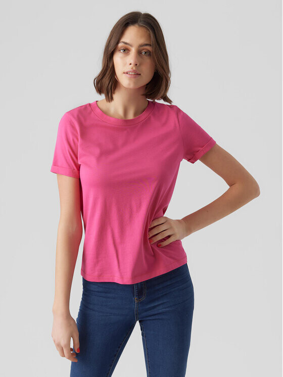 

Футболка стандартного кроя Vero Moda, розовый