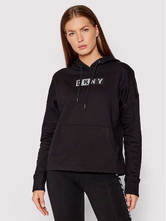 

Толстовка свободного кроя Dkny Sport, черный