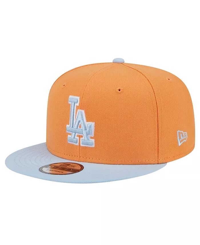 

Мужская оранжевая двухцветная бейсболка Los Angeles Dodgers Spring Color 9FIFTY Snapback New Era, оранжевый