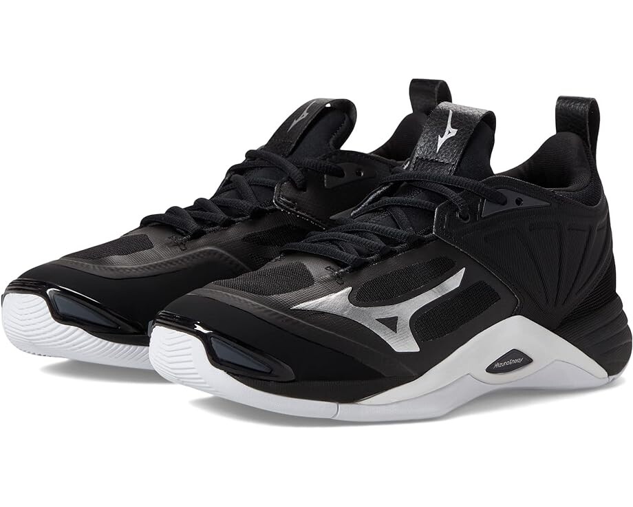 

Кроссовки Mizuno Wave Momentum 2, цвет Black/Silver