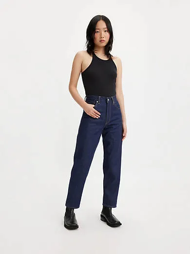 

Японские женские брюки с селвидж-колонной Levi's, цвет Moj Rinse - Dark Wash