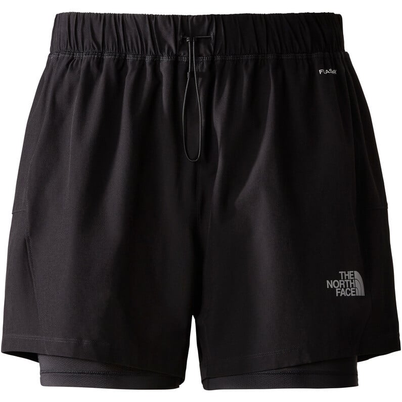 

Женские шорты 2 в 1 The North Face, черный