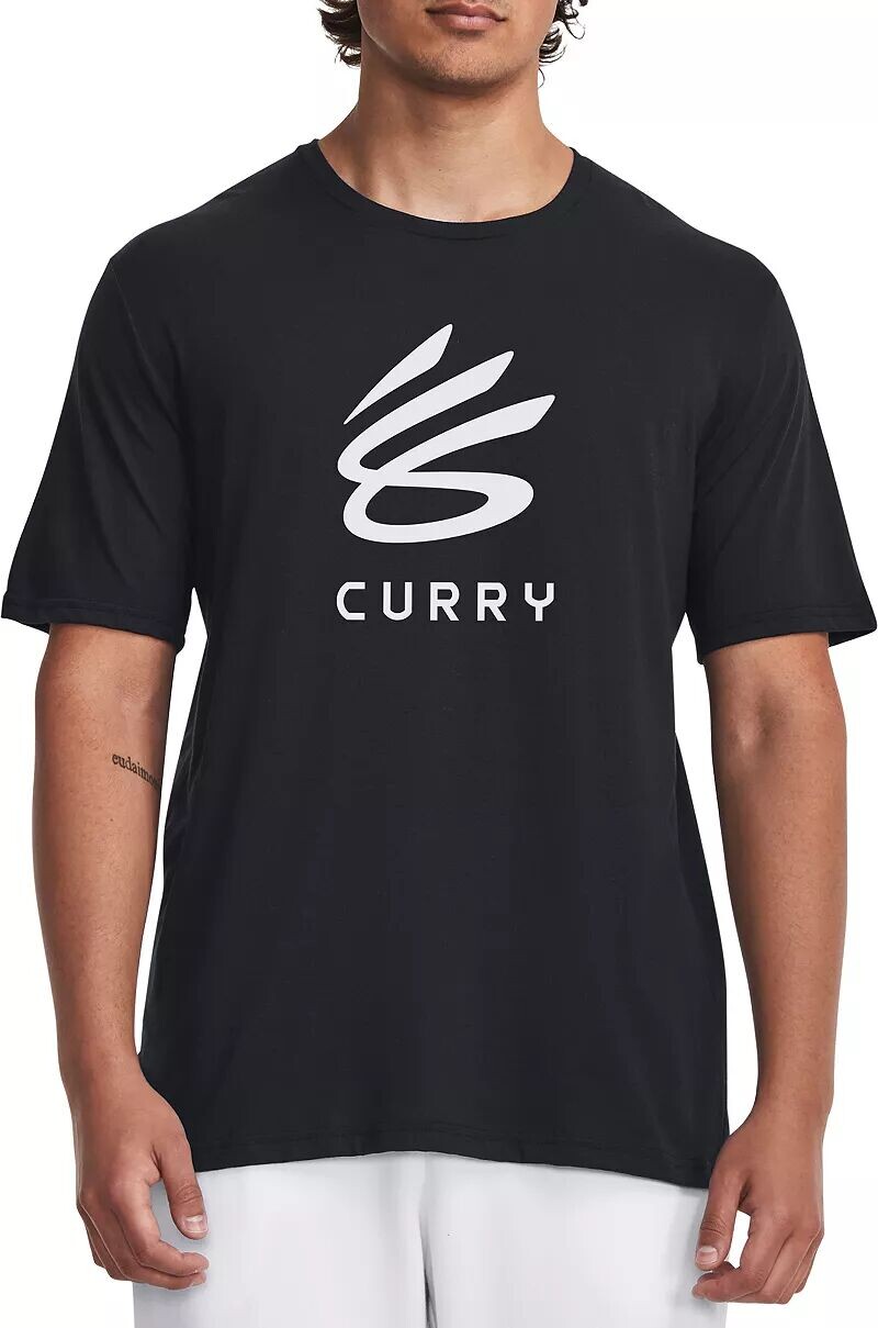 

Мужская футболка с коротким рукавом и логотипом Curry Under Armour