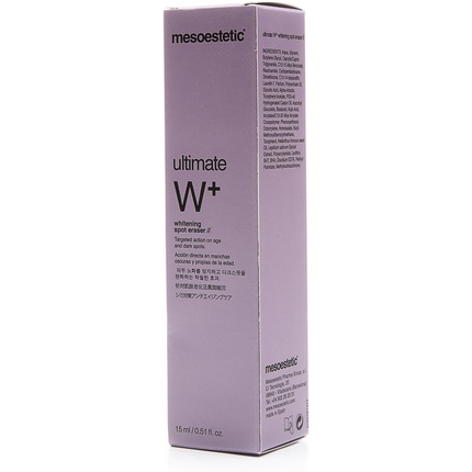 

Mesoestetic Ultimate W+ отбеливающий ластик для пятен 15 мл