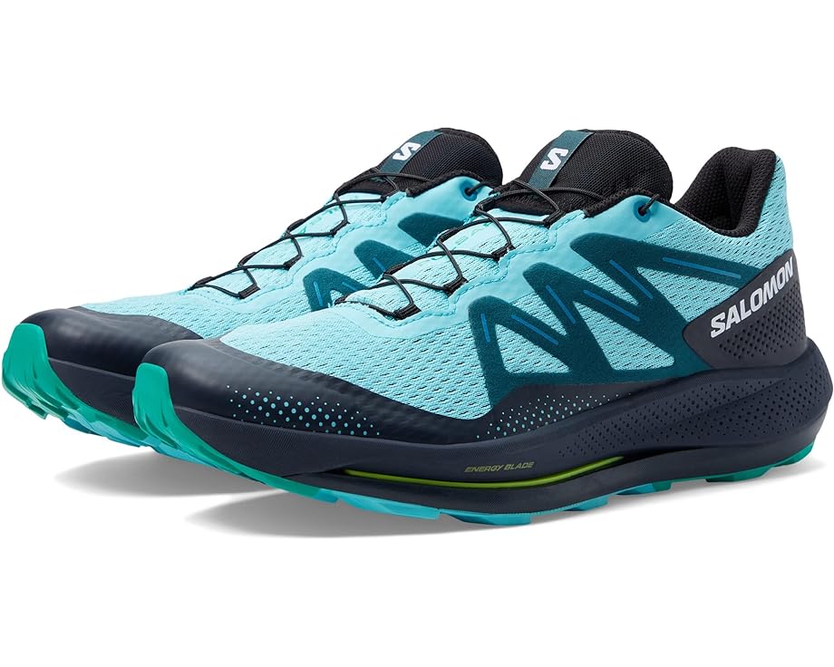 

Кроссовки Salomon Pulsar Trail, цвет Blue Radiance Carbon Emerald