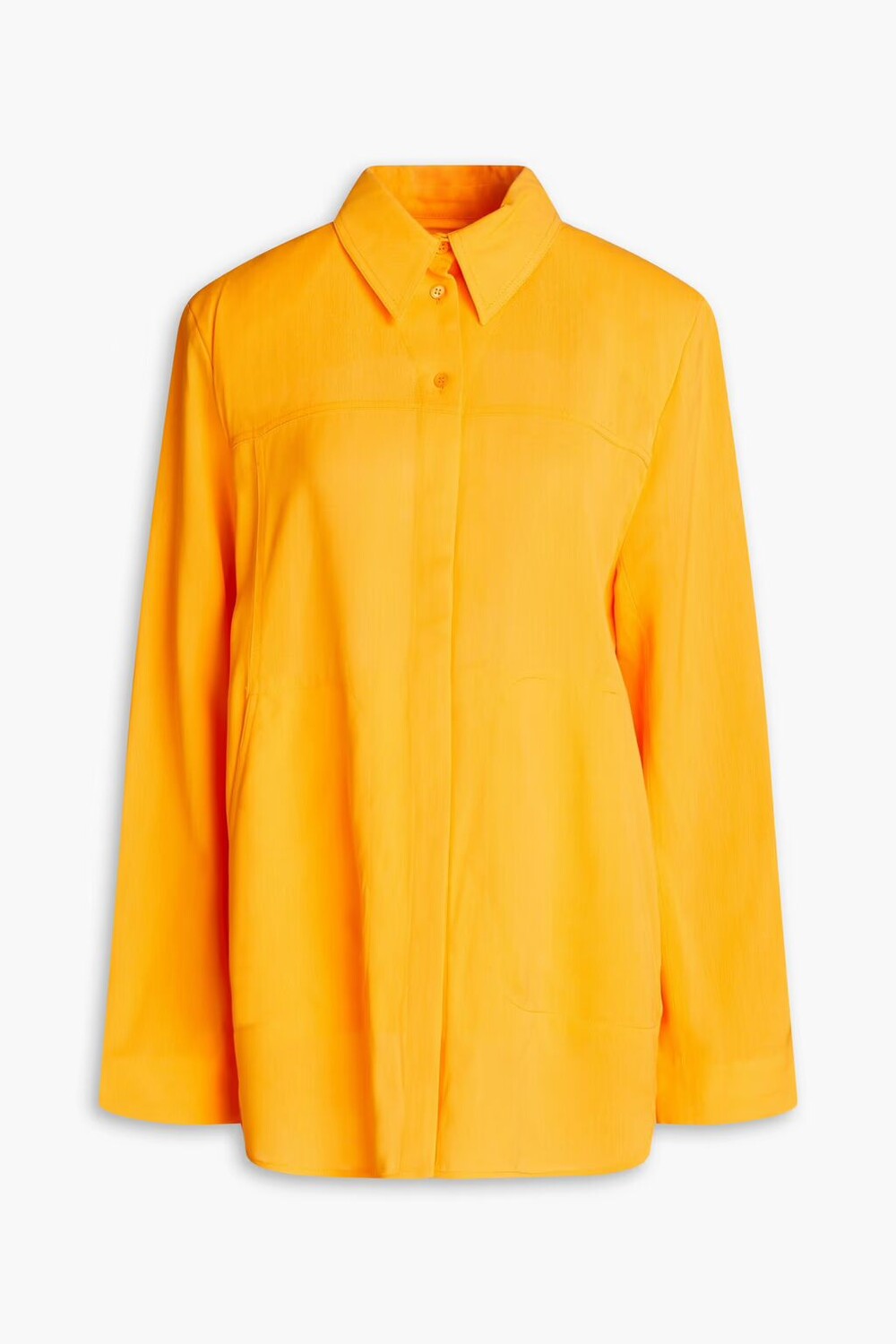 

Креповая рубашка Passio Jacquemus, оранжевый