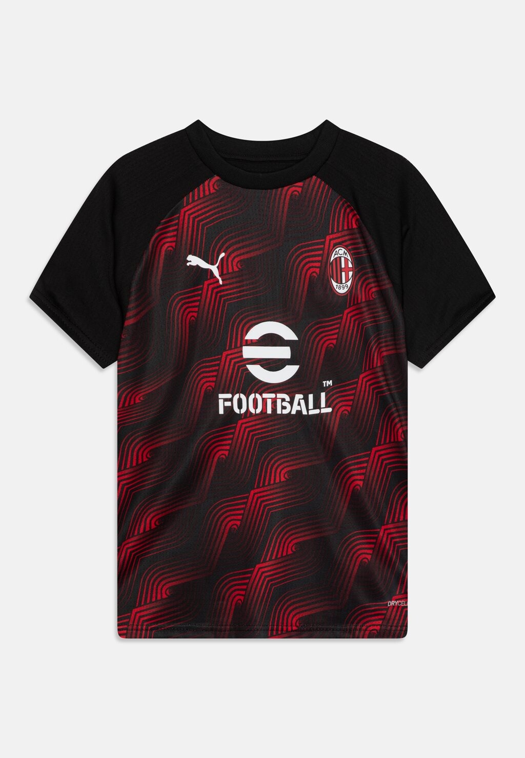 

Спортивная футболка Ac Milan Prematch Jr Unisex Puma, цвет black/red