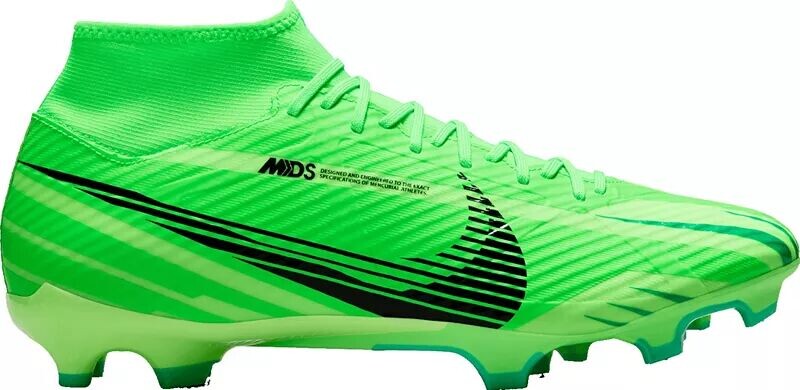 бутсы детские nike zoom superfly 9 academy mds fg mg dx1816 405 р р 32 красный Футбольные бутсы Nike Zoom Mercurial Superfly 9 Academy MDS FG, зеленый/черный