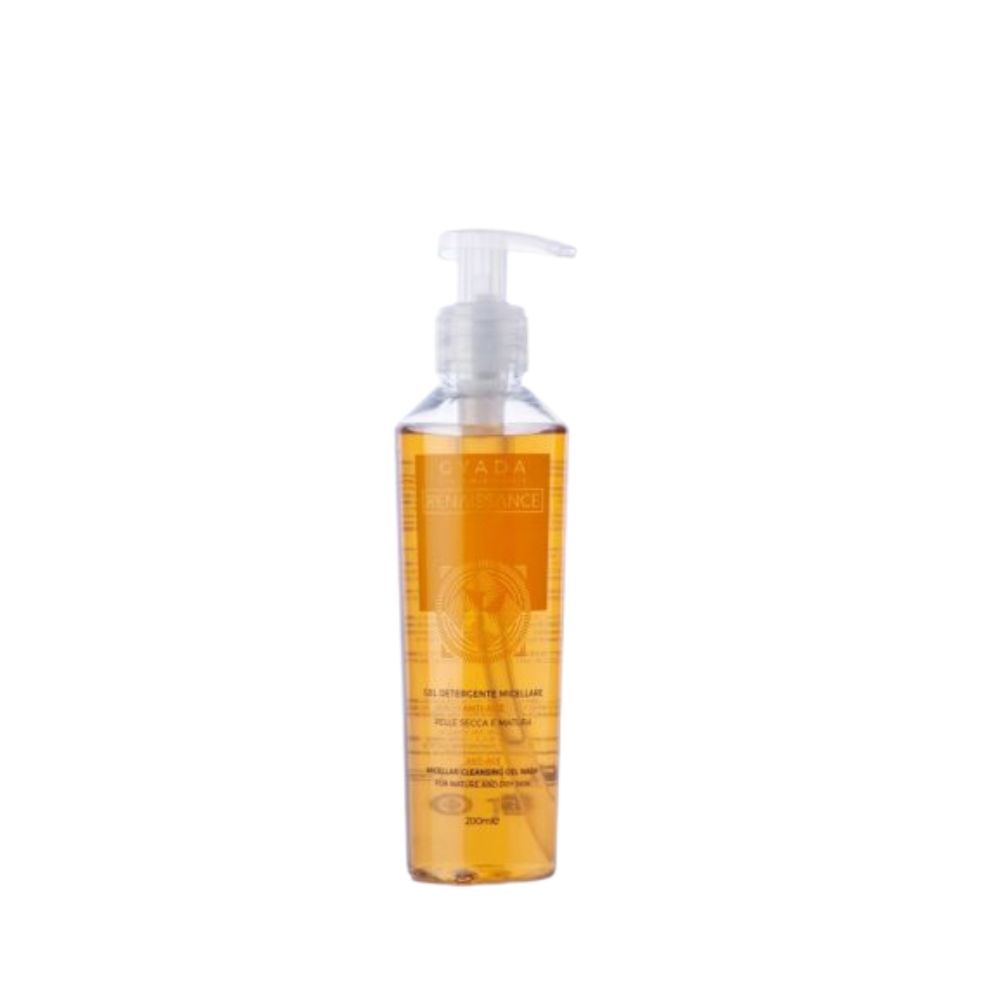 Очищающий гель для лица Renaissance gel detergente micellare anti age Gyada cosmetics, 200 мл