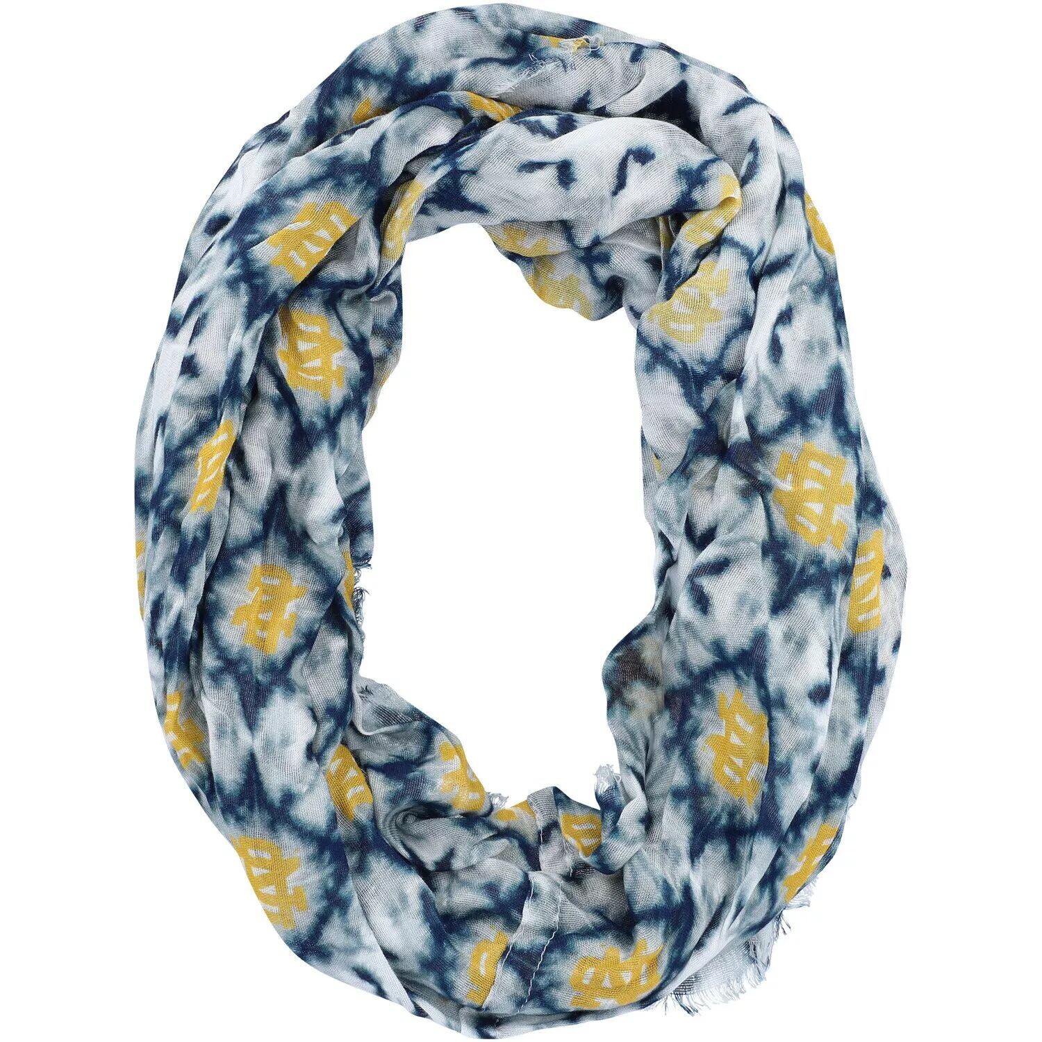 

Женский шарф ZooZatz Notre Dame Fighting Irish Tie Dye Infinity