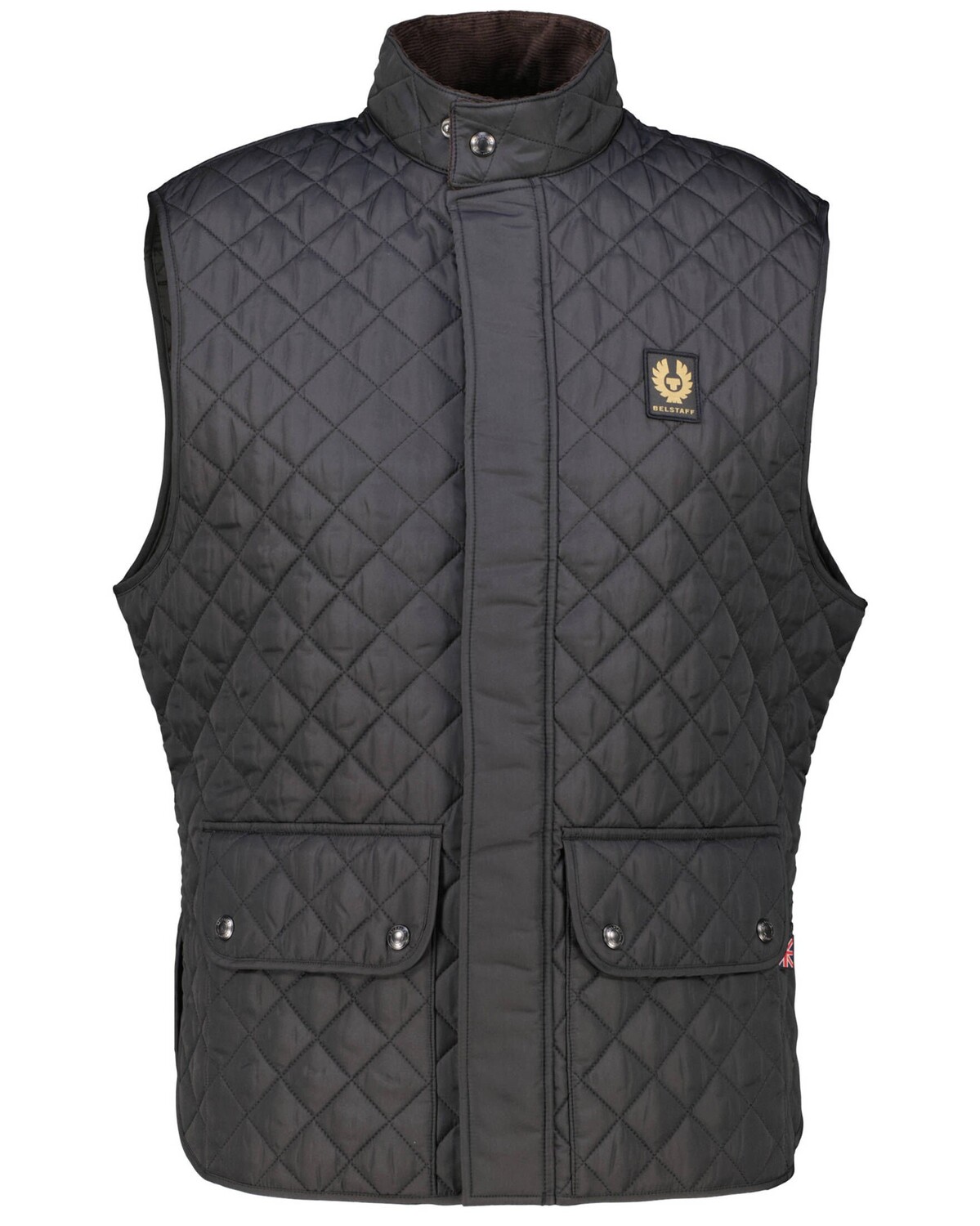 

Значок стеганого жилета Belstaff, черный