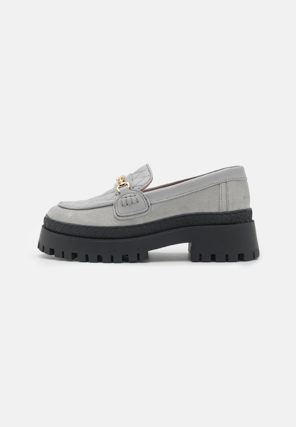 

Слипоны ЛОФЕРЫ SIERRA QUILTED Filling Pieces, серый