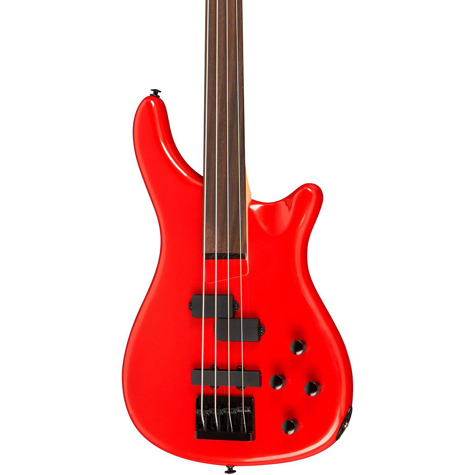 Rogue LX200BF Fretless Series III Электрическая бас-гитара Candy Apple Red