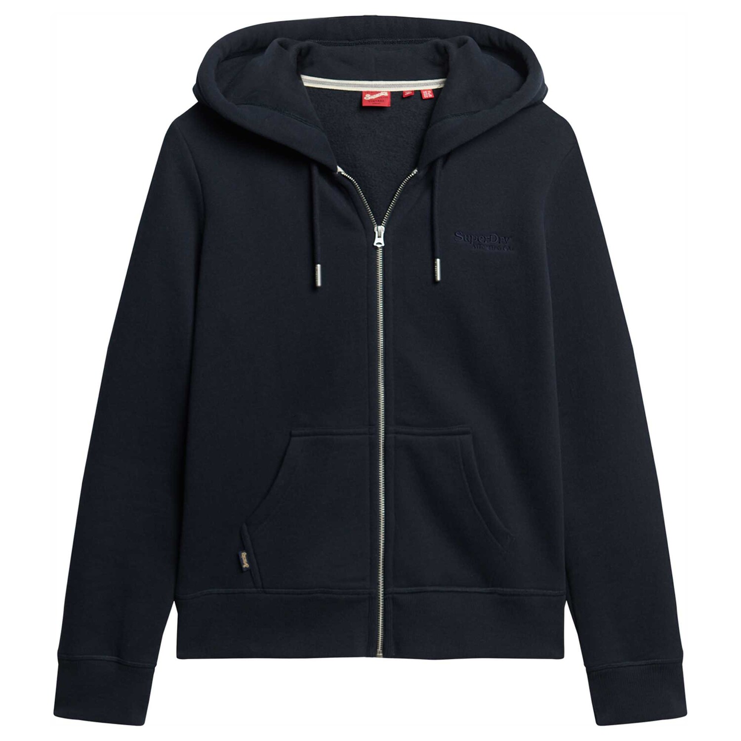 

Толстовка essential на молнии с логотипом Superdry, синий