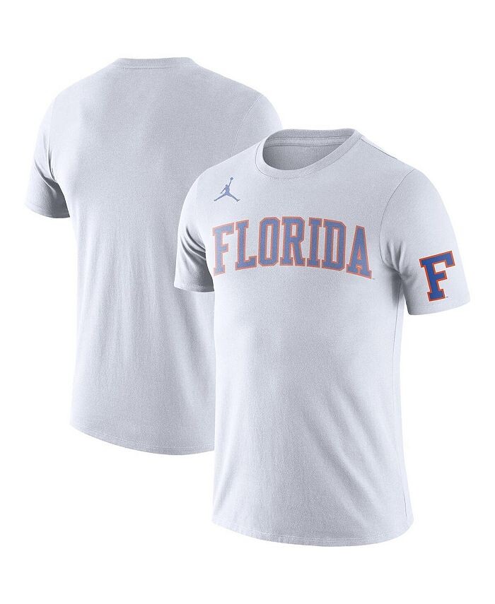 

Мужская белая футболка Florida Gators Basketball Retro 2-Hit Jordan, белый