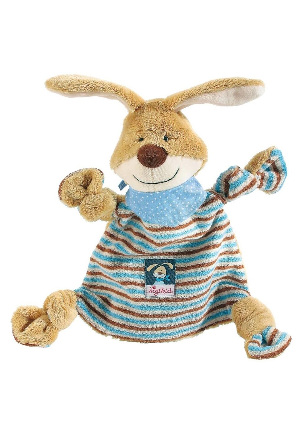 

Мягкая игрушка SCHNUFFELTUCH SEMMEL BUNNY sigikid, цвет multi coloured