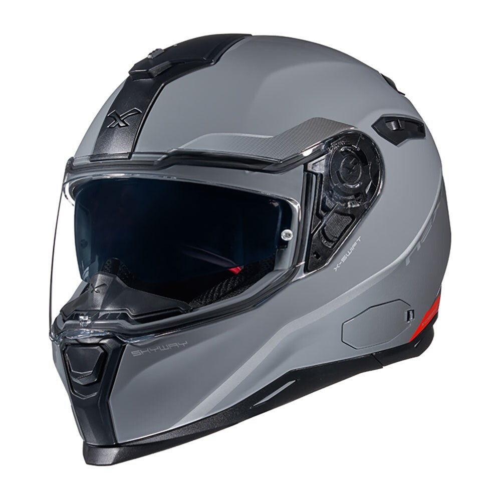 

Шлем полнолицевой Nexx SX.100 Skyway, серый