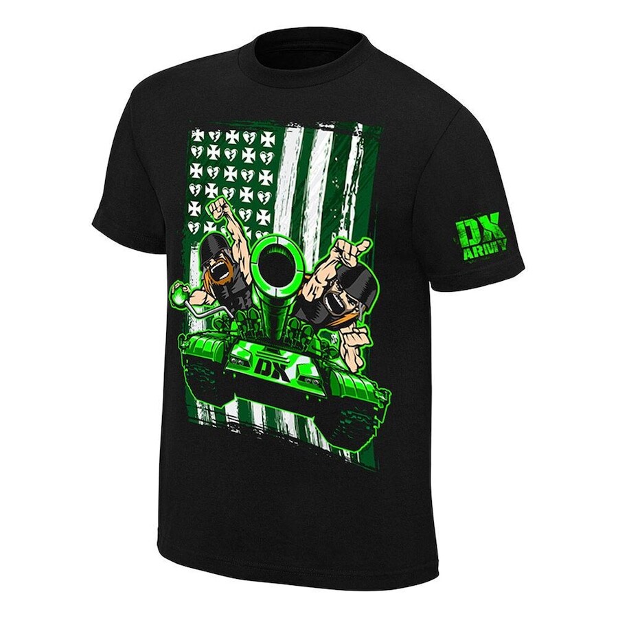 

Футболка с коротким рукавом WWE Authentic D Generation X, черный