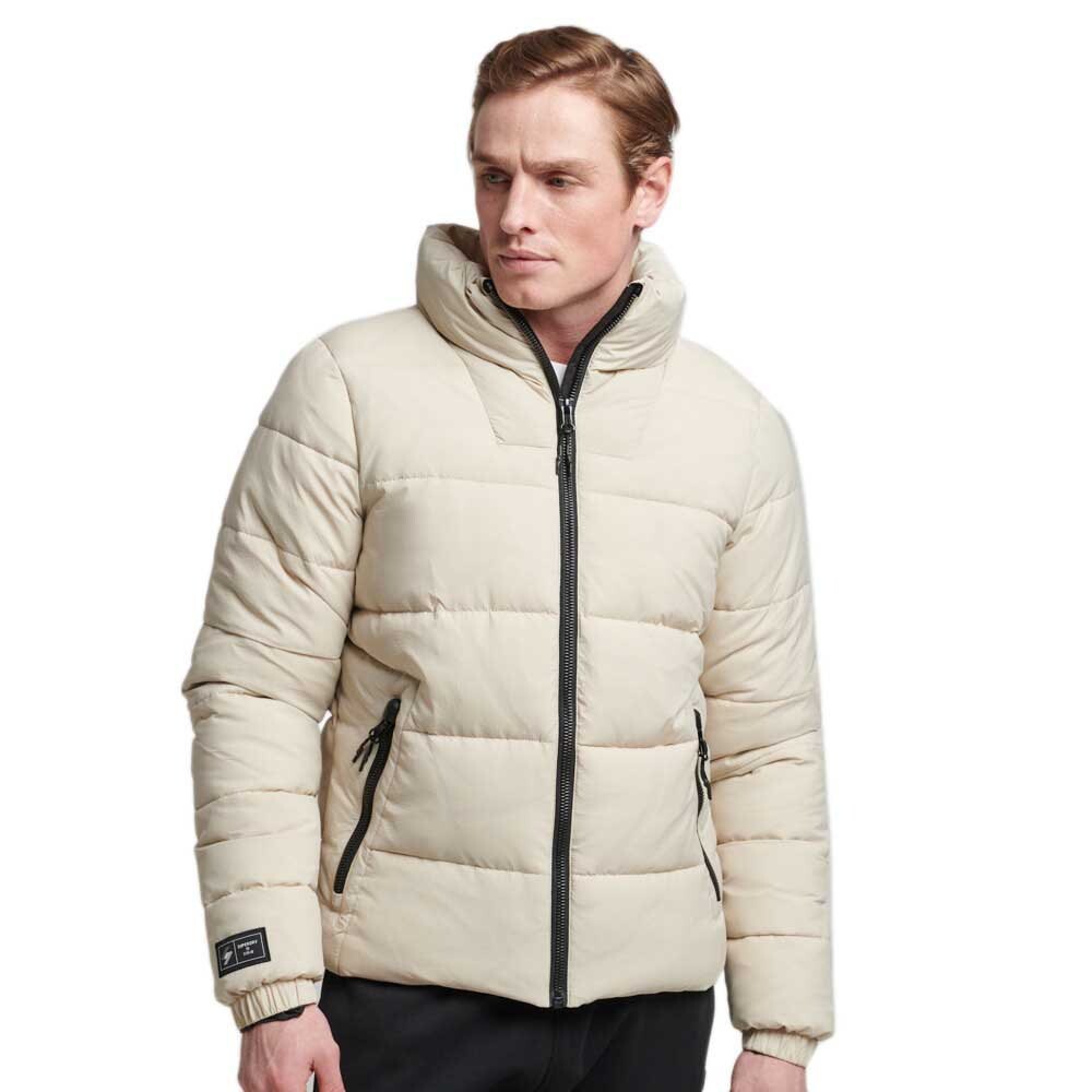 

Куртка Superdry Non Hooded Sports Puffer, бежевый