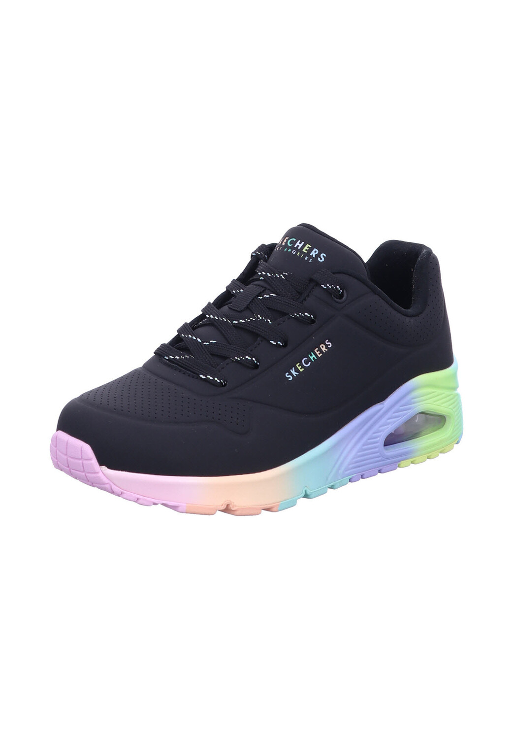 Кроссовки Skechers Low Uno, черный кроссовки skechers low uno розовый