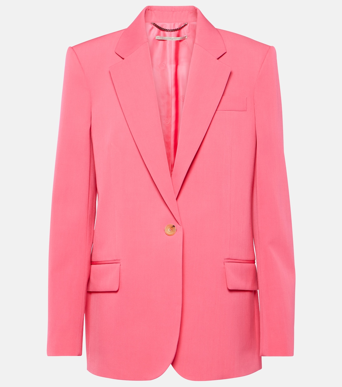 Шерстяной пиджак Stella Mccartney, розовый