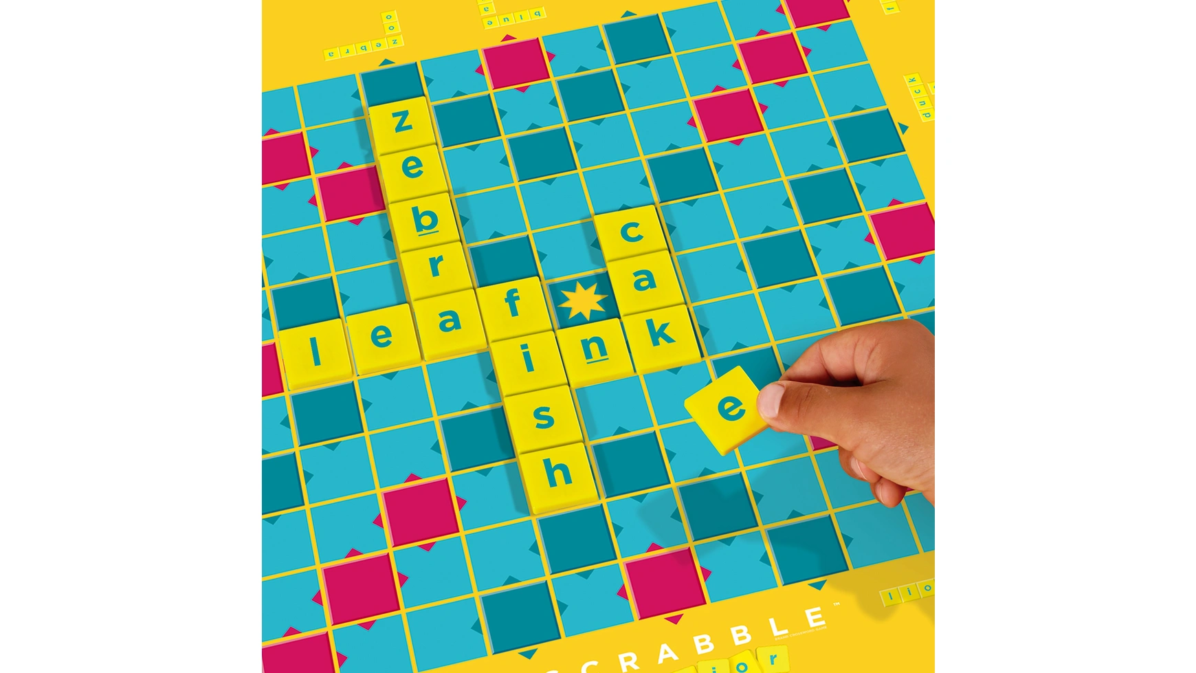 Заказать Mattel Games Scrabble Junior, детская игра, развивающая игра,  настольная игра, семейная игра – цены, описание и характеристики в  «CDEK.Shopping»