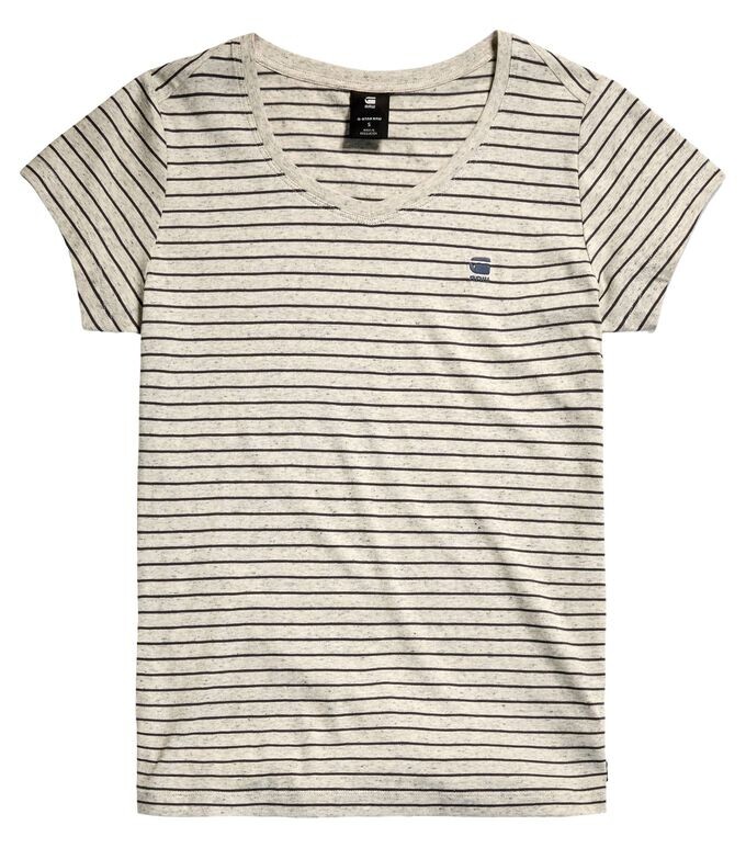 

Футболка в полоску eyben slim vt 20 G-Star Raw, серый