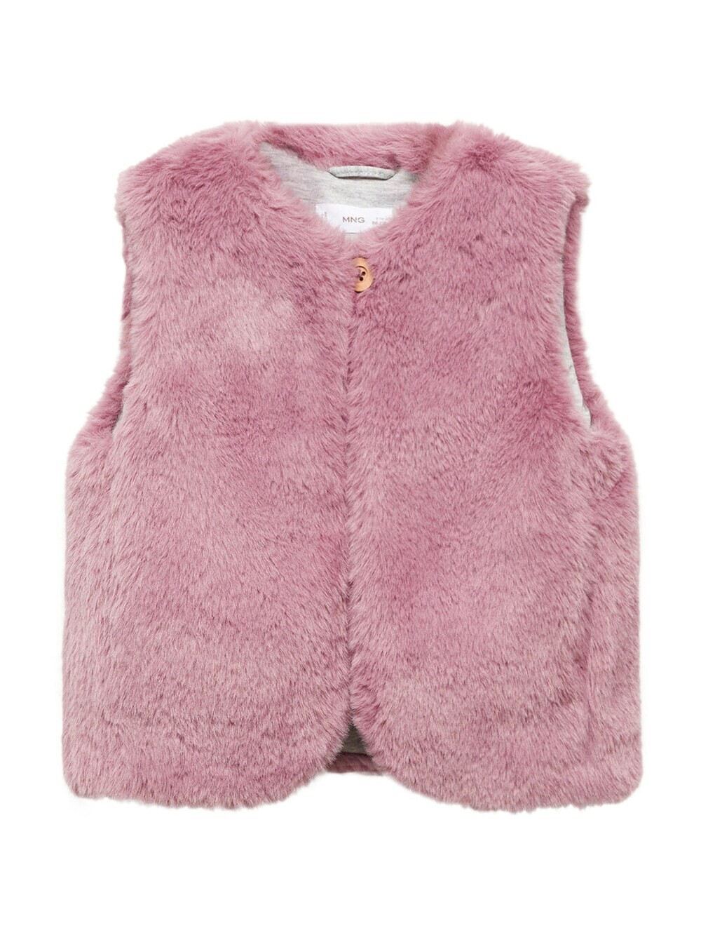 

Жилет MANGO KIDS MORA, эозин/темно-розовый/светло-розовый