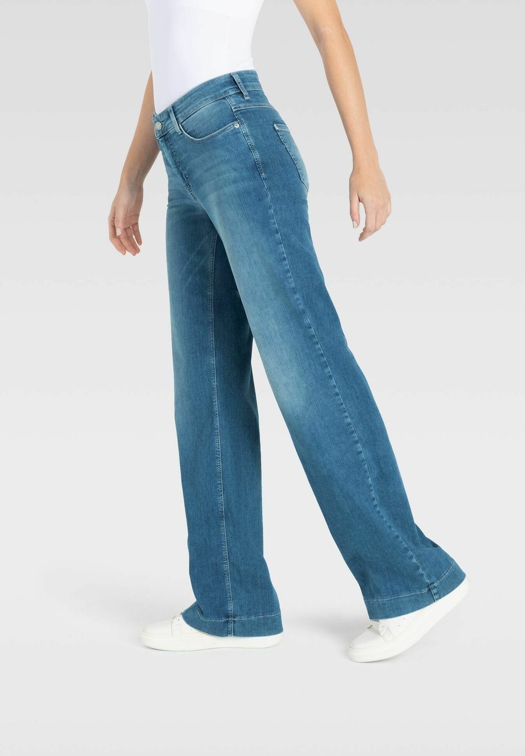 Джинсы Straight Leg WIDE MAC Jeans, цвет summer mid blue (d490)