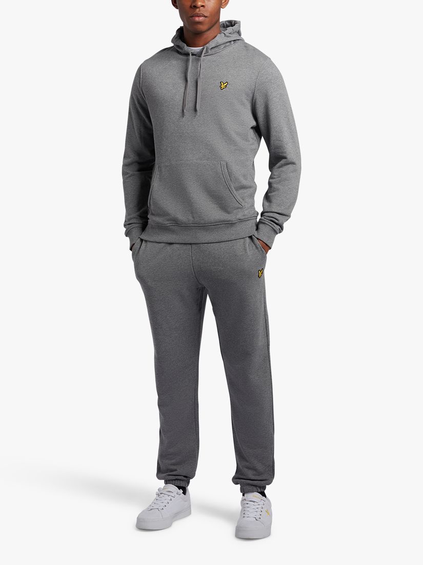 

Спортивные брюки узкого кроя Lyle & Scott, темно-серый меланжевый цвет