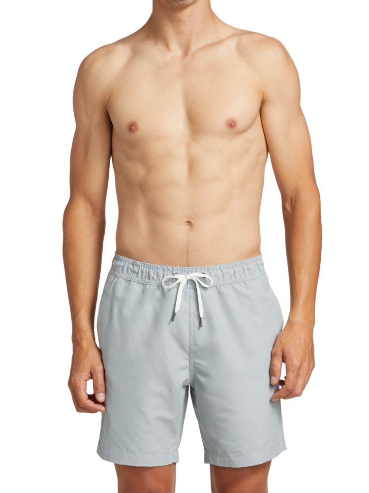 цена Классические шорты для плавания Saks Fifth Avenue, цвет Light Grey