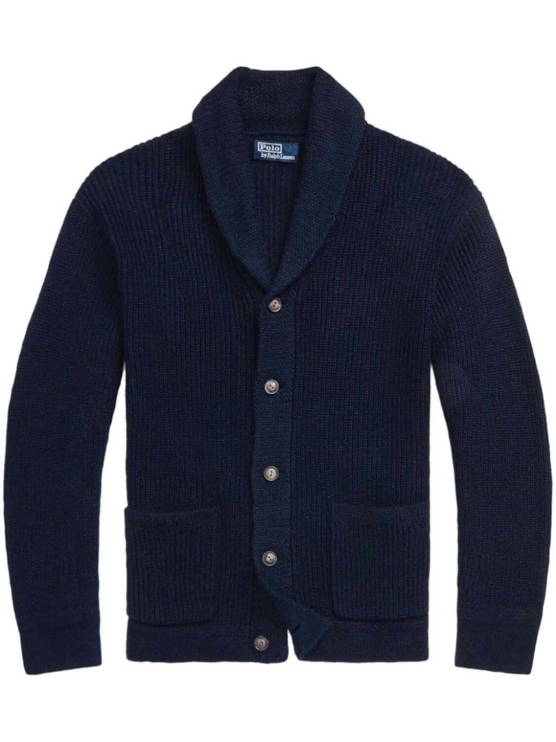 

Polo Ralph Lauren кардиган из смесового льна, синий