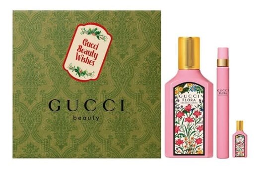 

Набор Gucci Flora Gorgeous Gardenia Eau de Parfum (100 мл EDP, 10 мл EDP и 5 мл EDP)