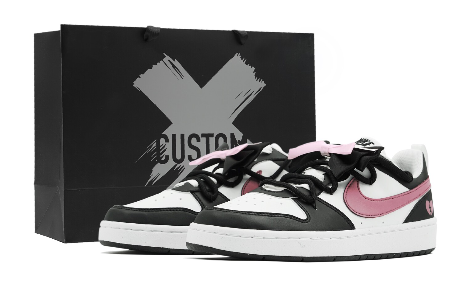 

Женские кроссовки для скейтбординга Nike Court Borough Low, Black