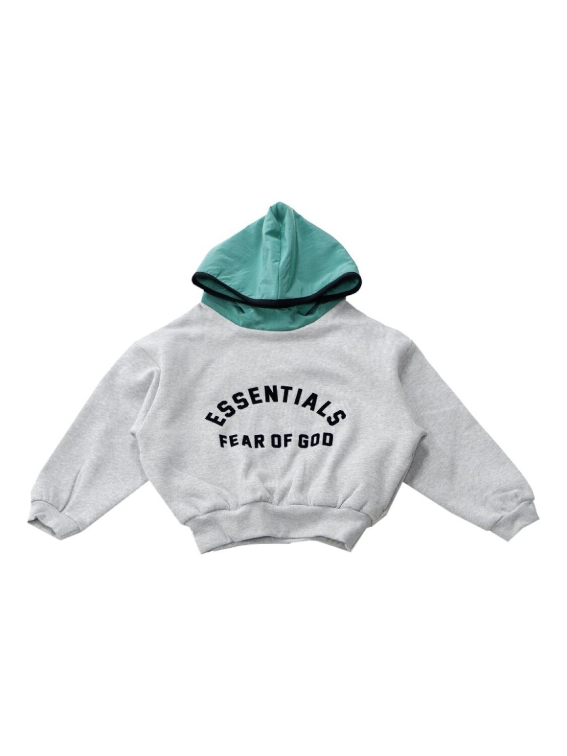 

FEAR OF GOD ESSENTIALS KIDS худи с логотипом, серый