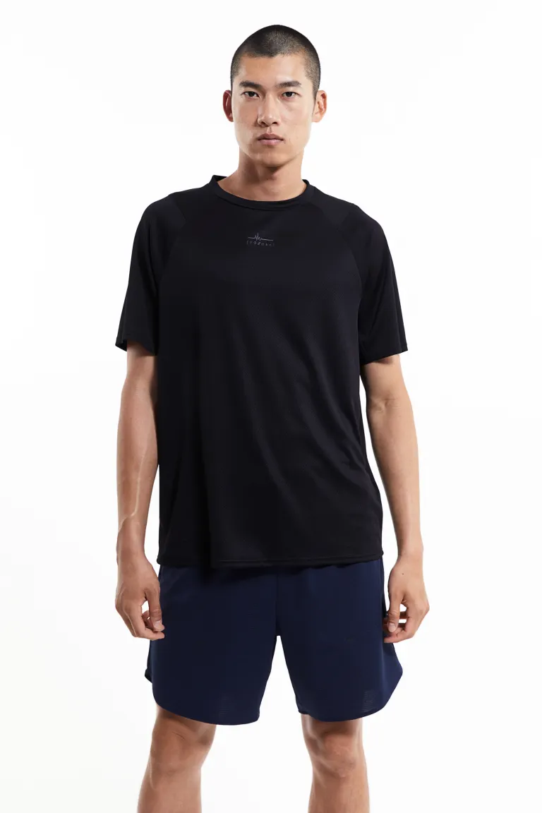 

Спортивная футболка от drymove H&M, черный