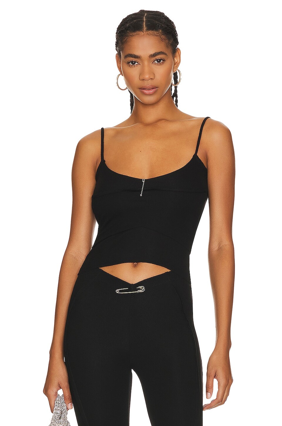 

Майка SAMI MIRO VINTAGE Low Back Double Layer, черный