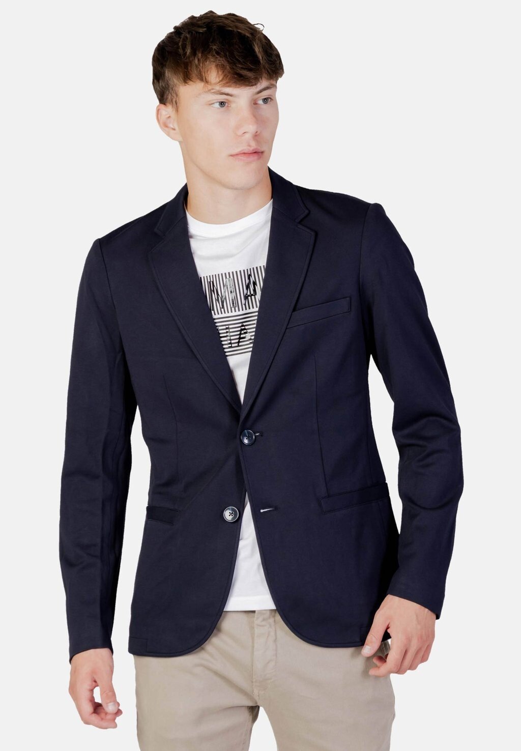 

Блейзер Armani Exchange, синий