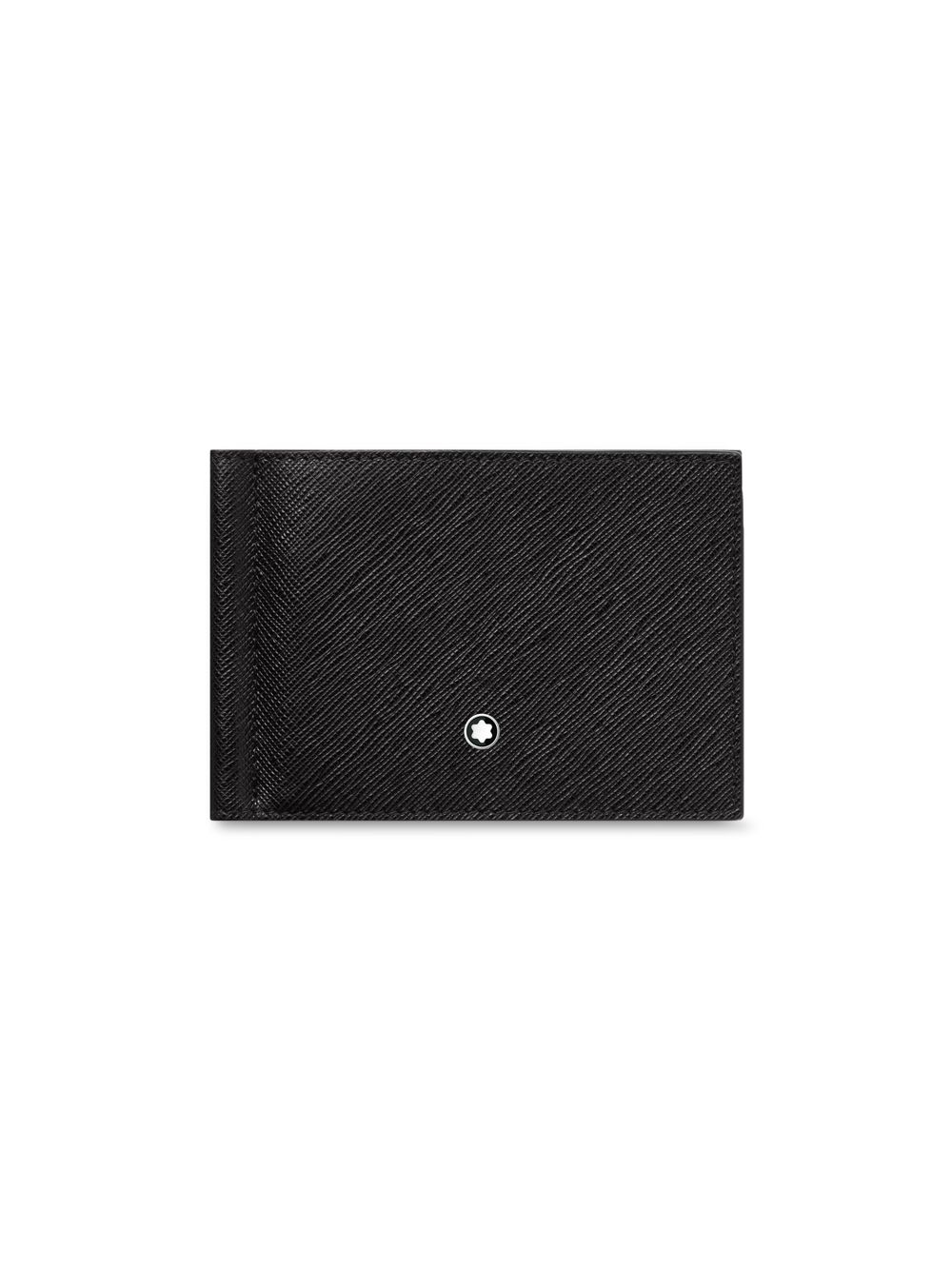 Кожаный бумажник в два сложения Sartorial Montblanc, черный montblanc бумажник