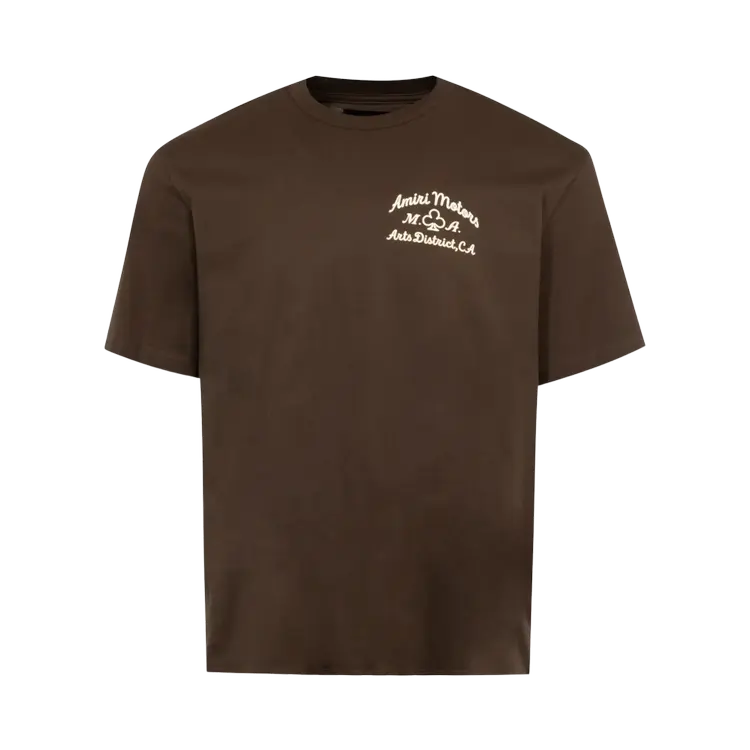 

Футболка Amiri Motors 'Brown', коричневый