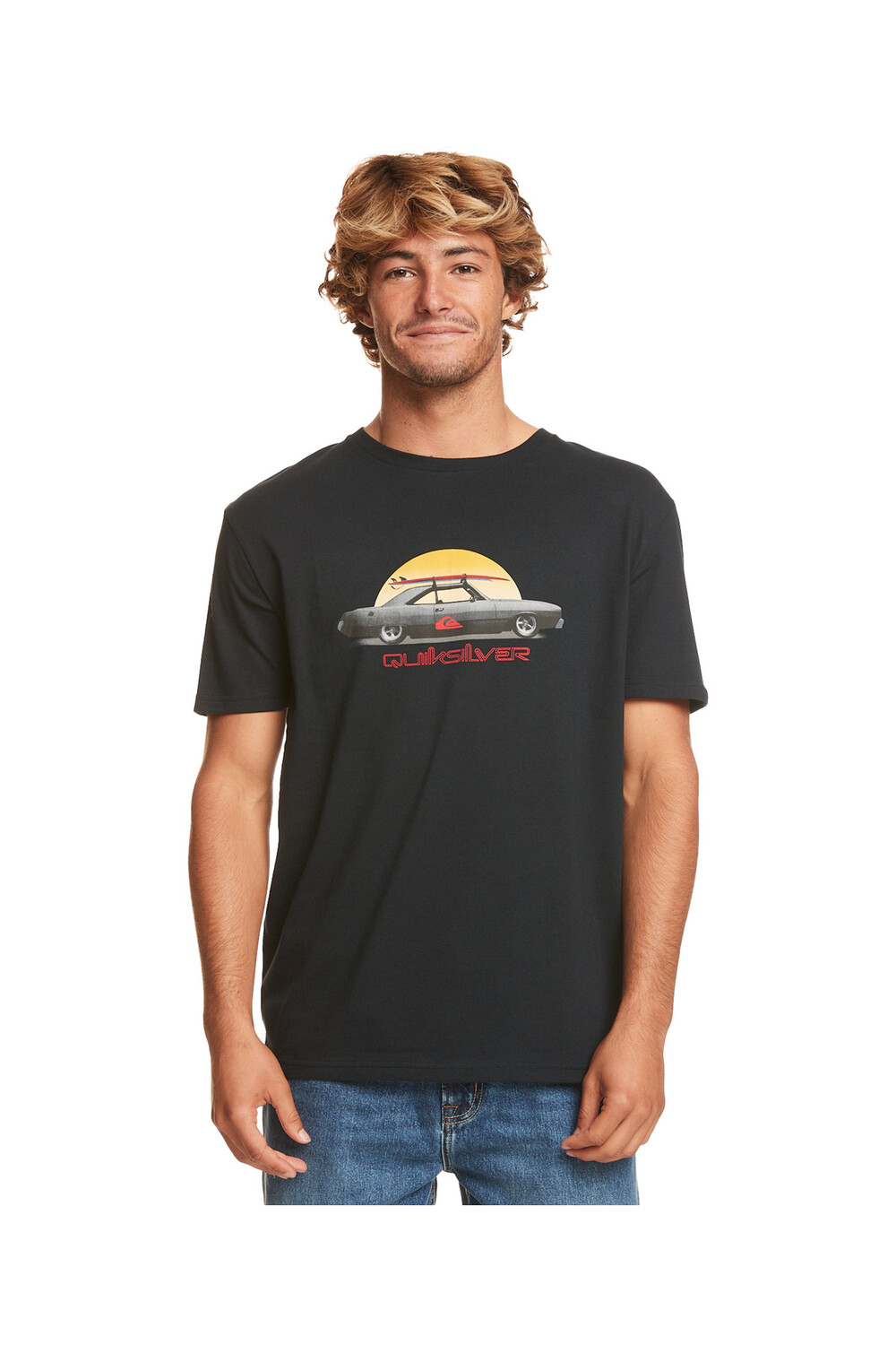 

Qs Steel — мужская футболка Quiksilver, черный