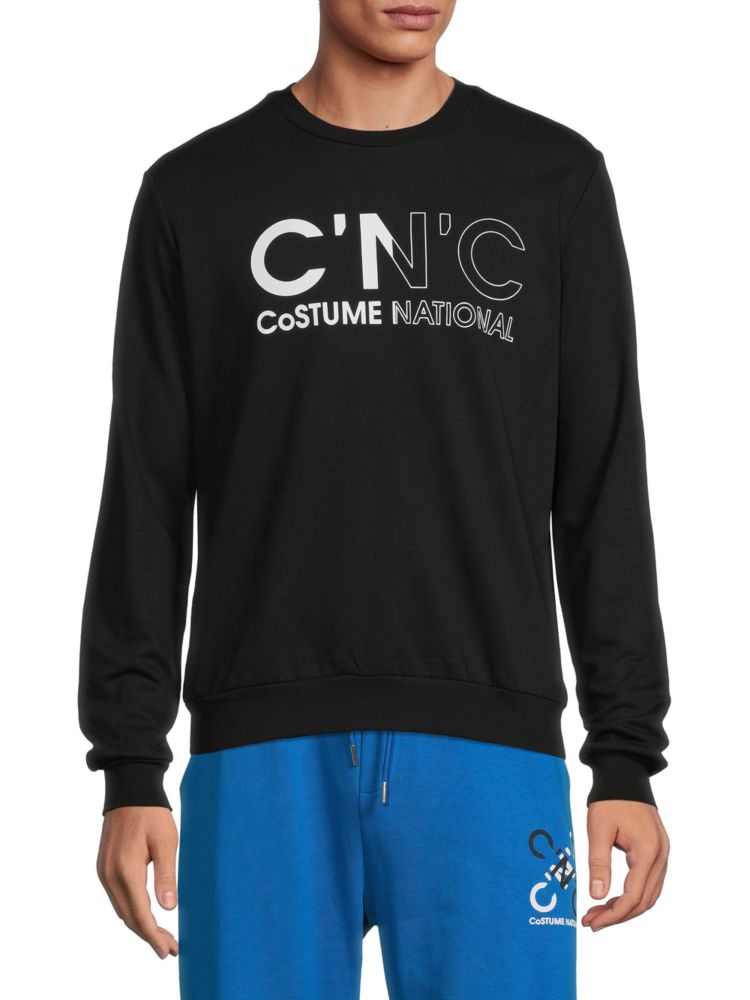 Толстовка с логотипом C'N'C Costume National, черный