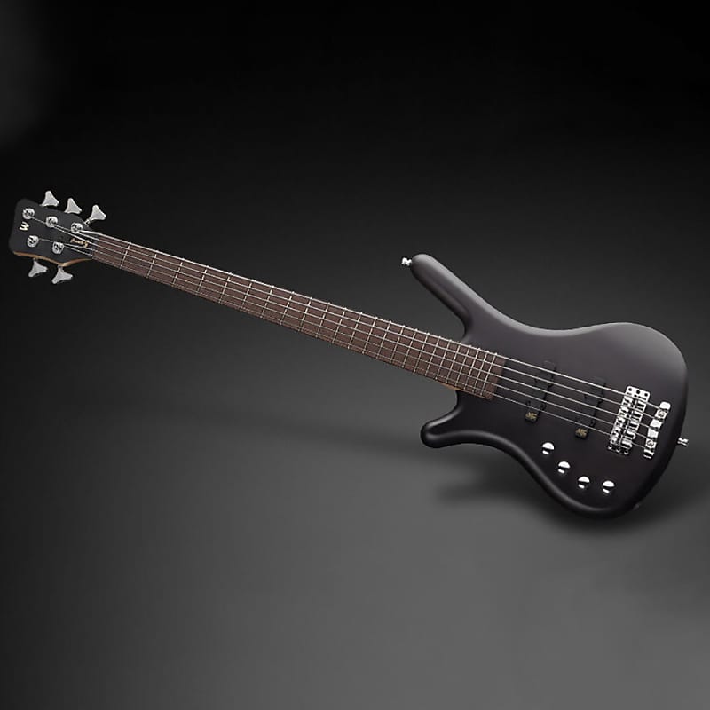 Басс гитара Warwick RockBass Corvette Basic 5-String Left-Handed Bass, Nirvana Black Transparent Satin