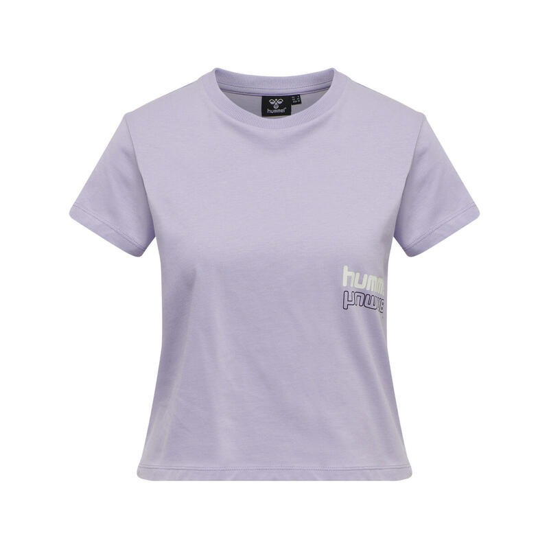 

Короткая футболка Hmllgc Lara, женская, для спорта и отдыха HUMMEL, цвет rosa