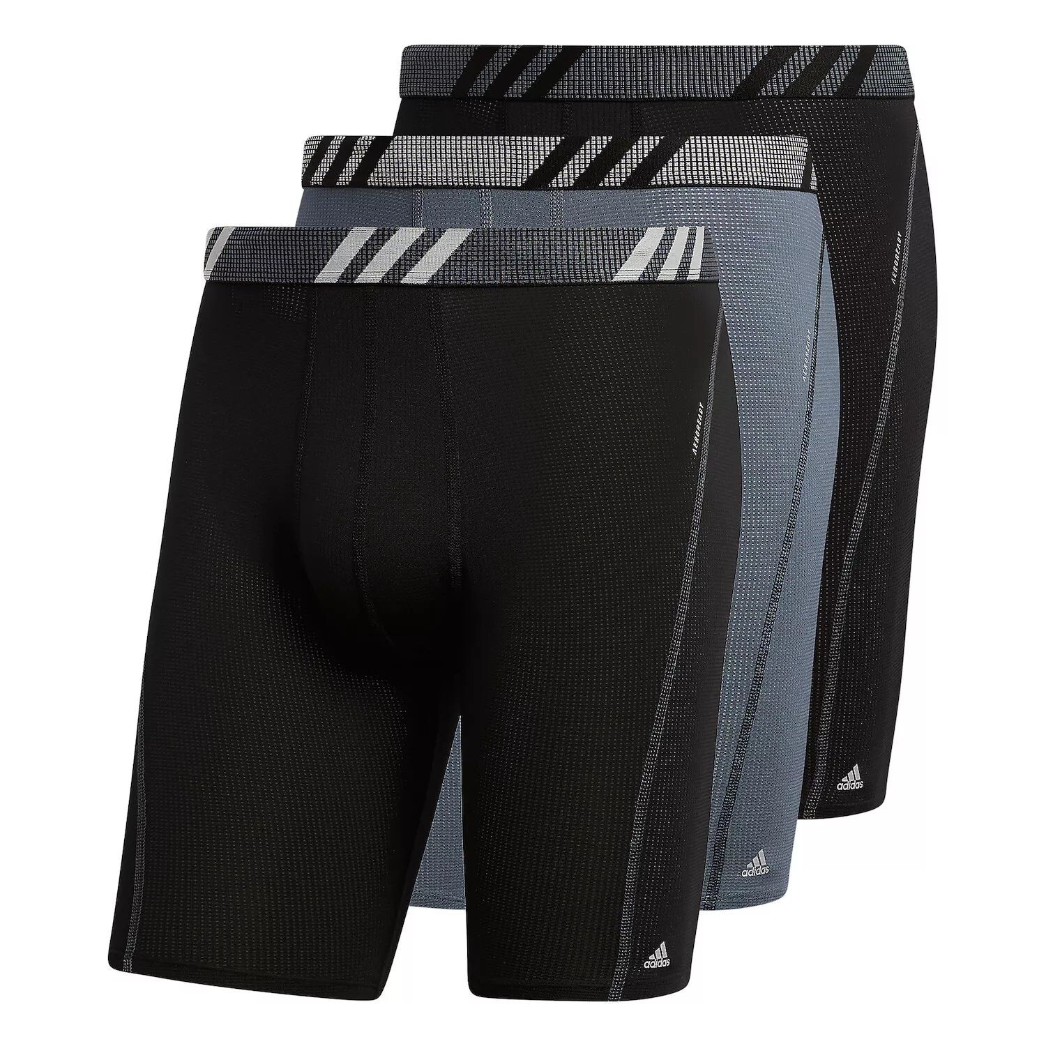 

Мужские длинные боксеры из сетки adidas Sport Performance (3 пары)