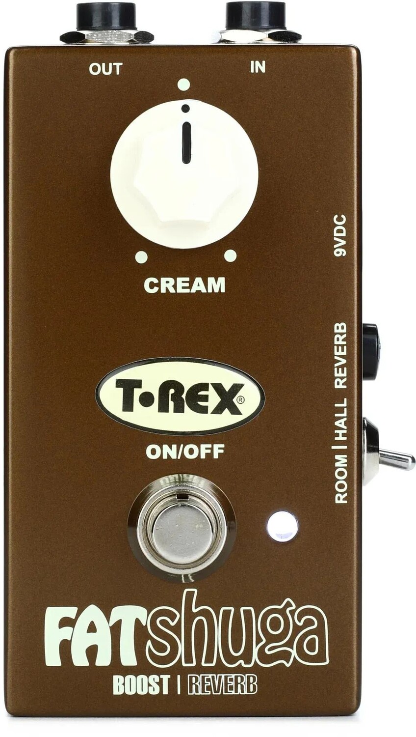 

T-Rex Fat Shuga Overdrive с педалью реверберации