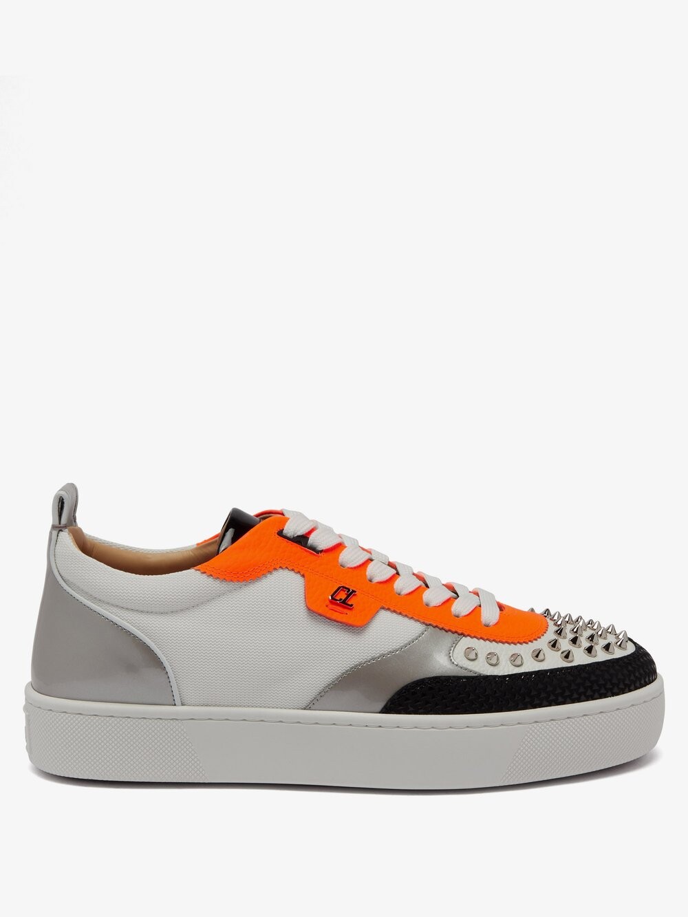 

Кроссовки happyrui из сетки и кожи Christian Louboutin, оранжевый